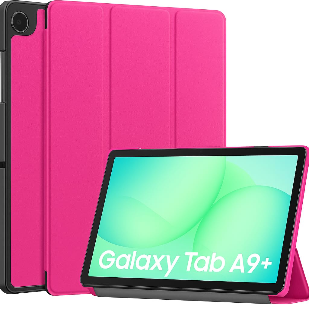 Case For Samsung Galaxy Tab A9 Plus 2023 / Tab A11 Plus (2025) Smart Protective Stand Cover, Hard Back Case for 11 Inch Tablet, Compatible with A9+ A11+