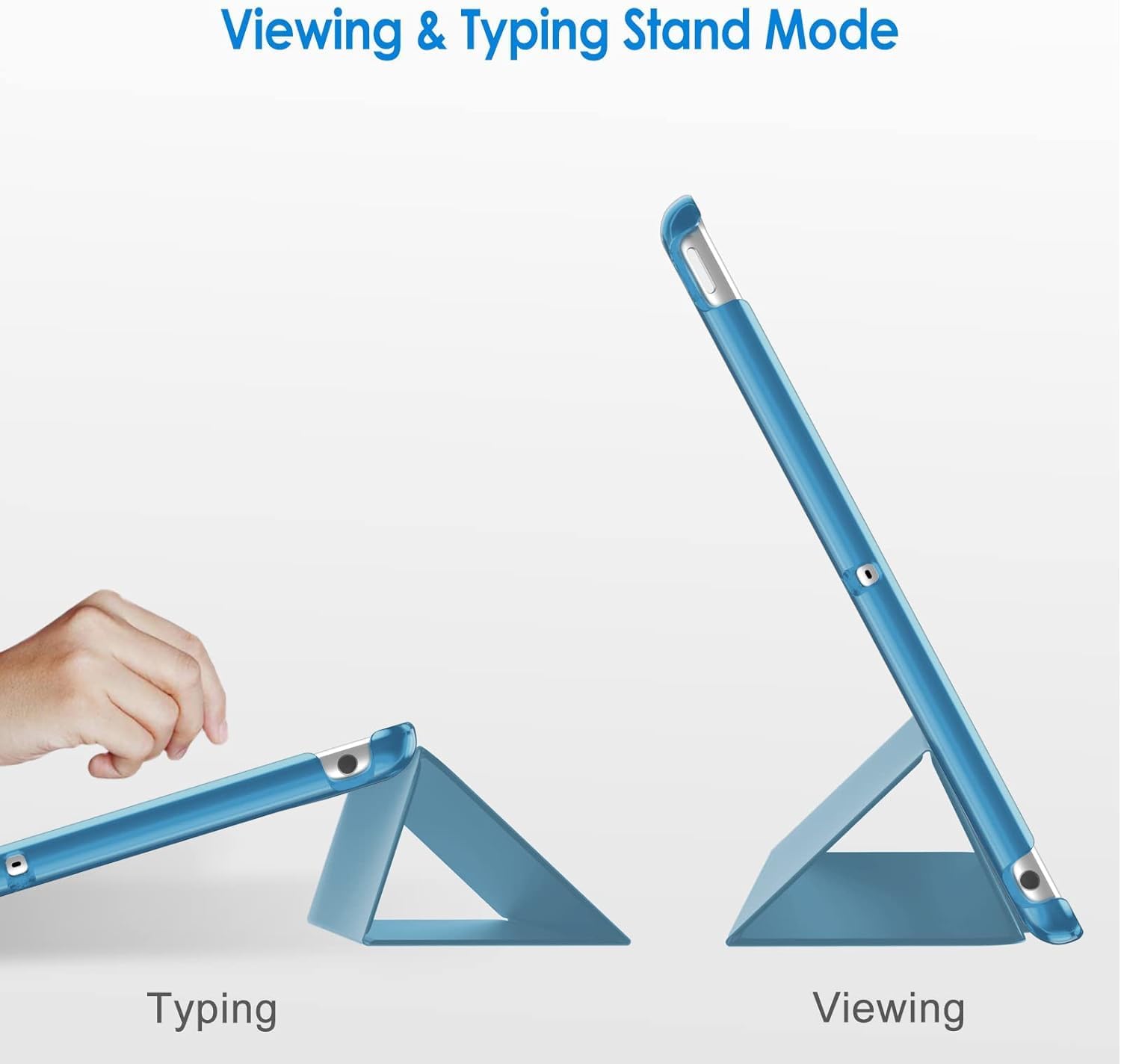 For Apple iPad 10.2 inch 9th/ 8th/ 7th Generation, Smart Magnetic Stand Case, Leather Cover with Magnetic Closure, Anti-Scratch and Lightweight Case (2021/2020/2019)