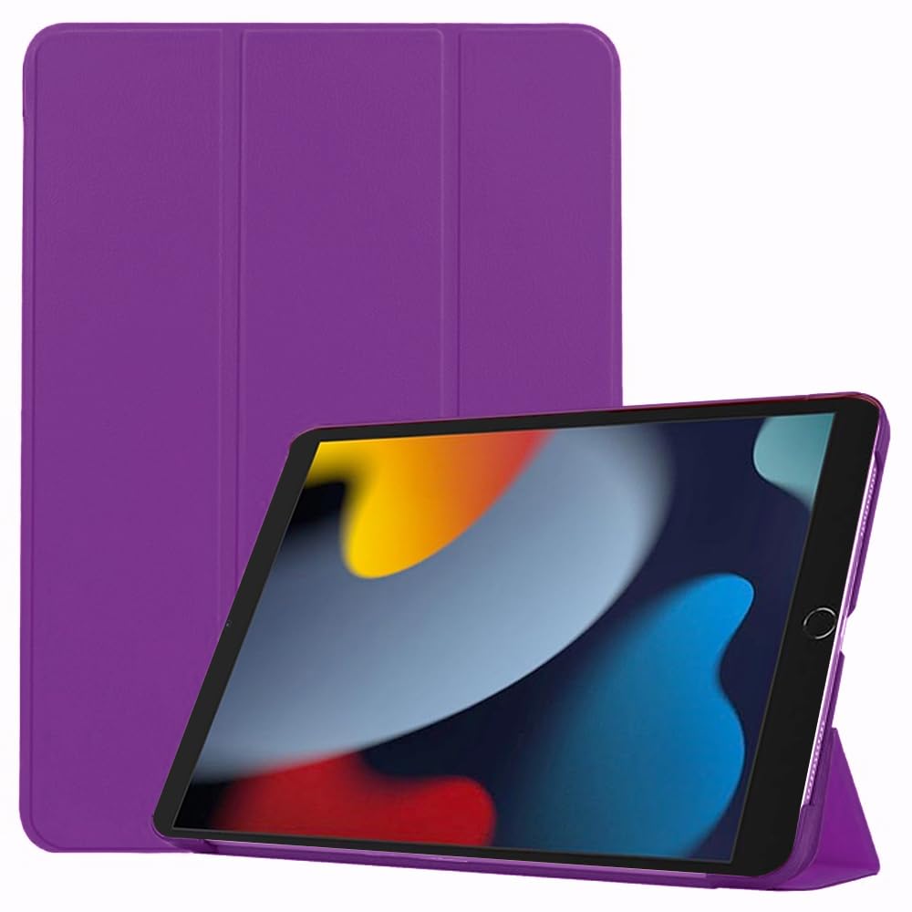 iPad 10.2 Case - Slim Hard Back Smart Cover for iPad 9th/8th/7th Generation