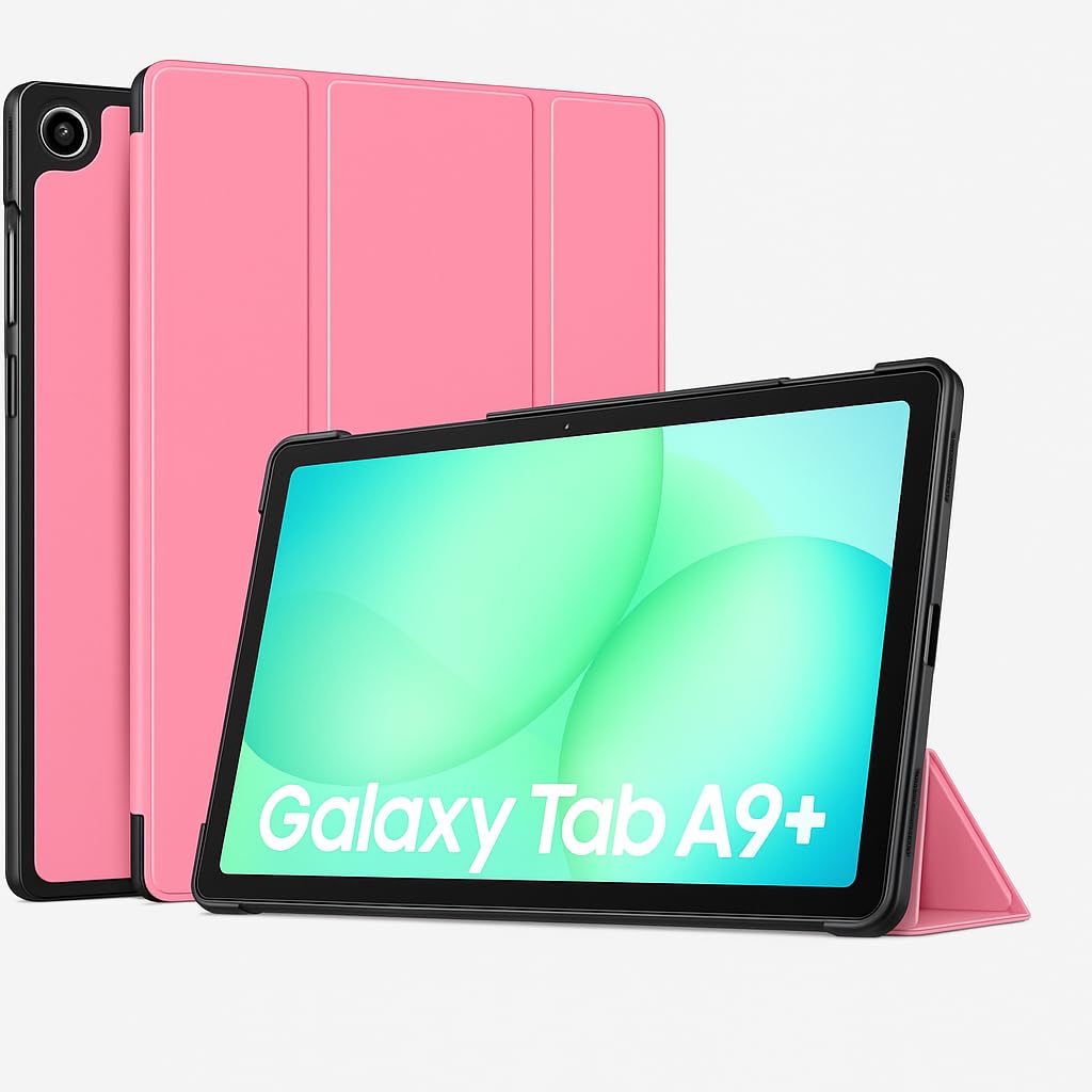 Case For Samsung Galaxy Tab A9 Plus 2023 / Tab A11 Plus (2025) Smart Protective Stand Cover, Hard Back Case for 11 Inch Tablet, Compatible with A9+ A11+