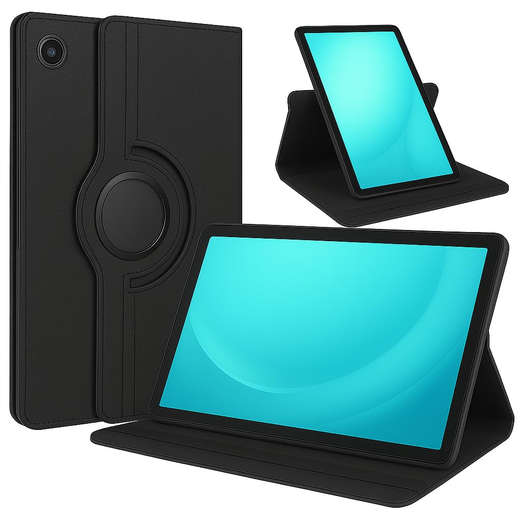 Case For Samsung Galaxy Tab A9 Plus 2023 / Tab A11 Plus (2025) 360 Degree Rotating Protective Cover, Smart Stand Case for 11 Inch Tablet, Compatible with A9+ A11+