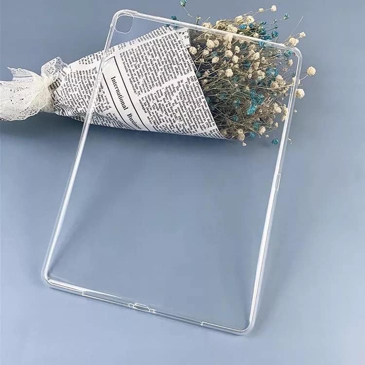 Clear Soft Silicone Gel Case For iPad Mini, Mini 4 & 5 (7.9 inches) Back Cover, Transparent Lightweight Shockproof 7.9” Slim TPU Bumper Case