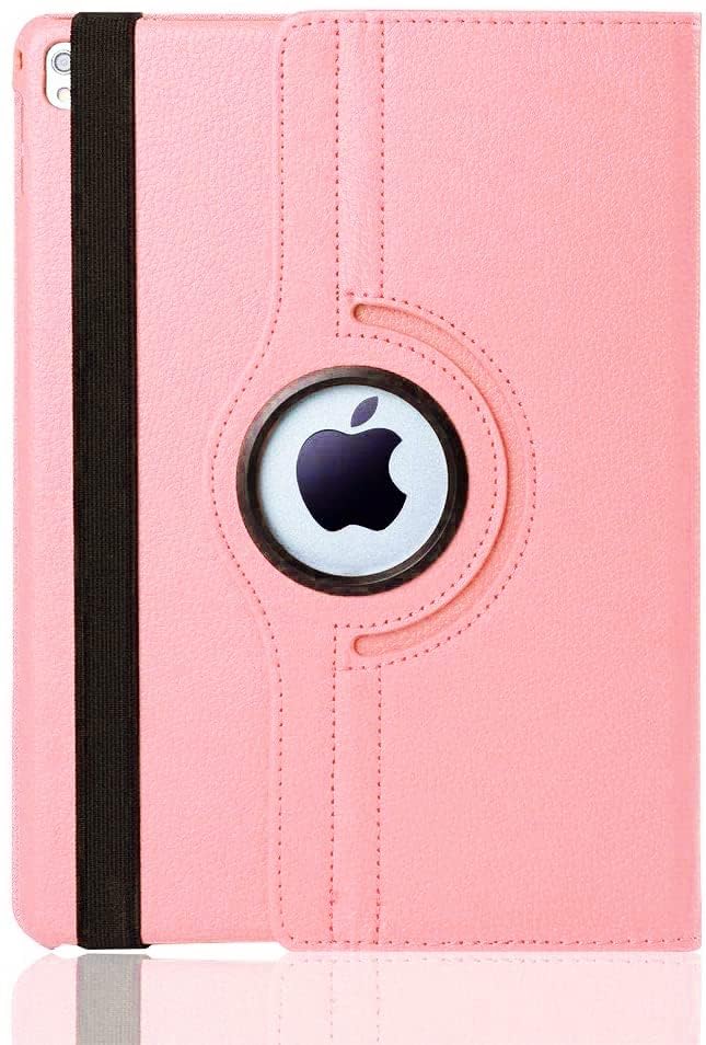 For iPad 10.2 Case 9th/8th/7th Generation (2021/2020/2019) 360 Leather Wallet Rotating Durable Protective Cover with Auto Wake/Sleep