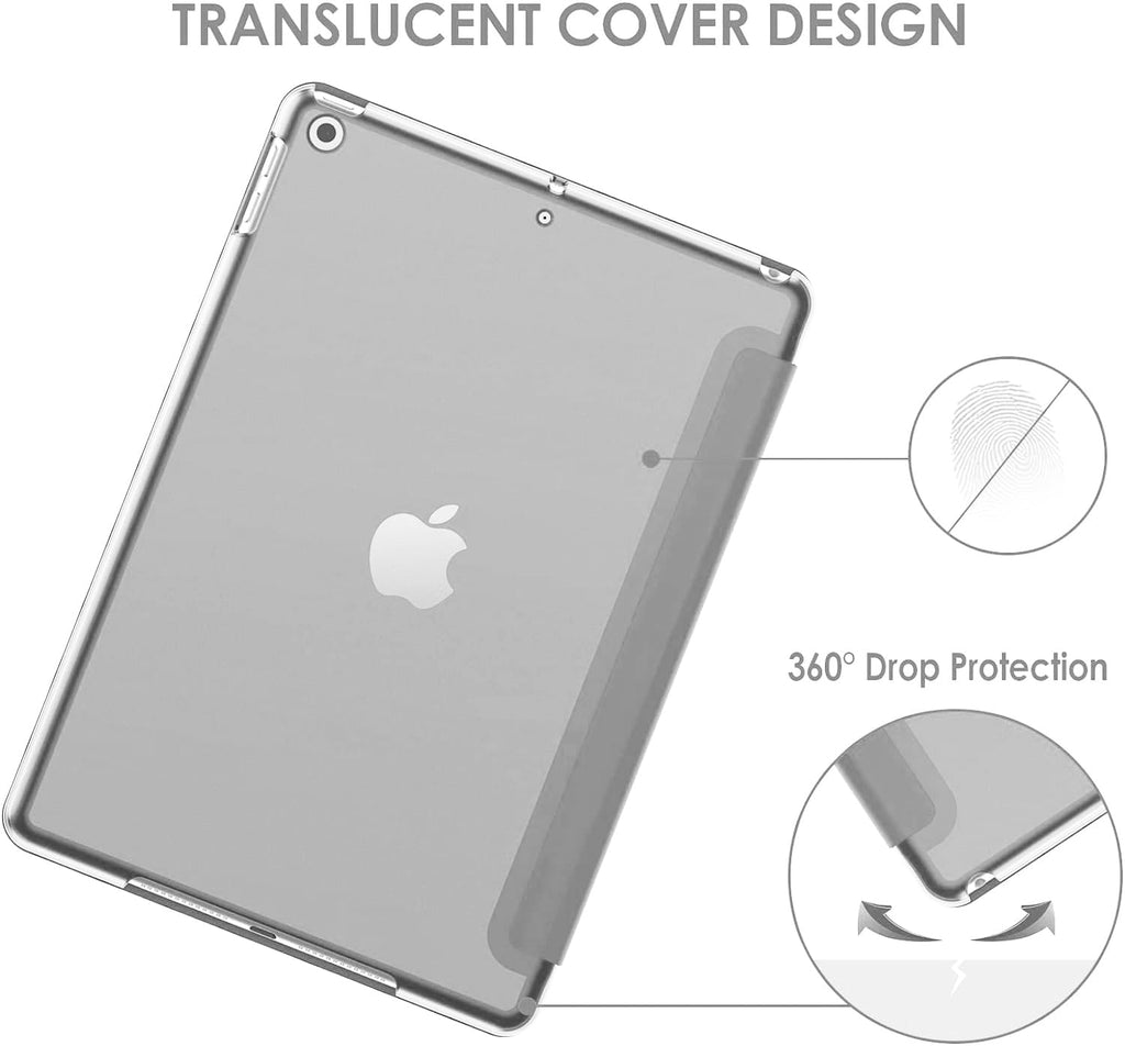 For Apple iPad 10.2 inch 9th/ 8th/ 7th Generation, Smart Magnetic Stand Case, Leather Cover with Magnetic Closure, Anti-Scratch and Lightweight Case (2021/2020/2019)