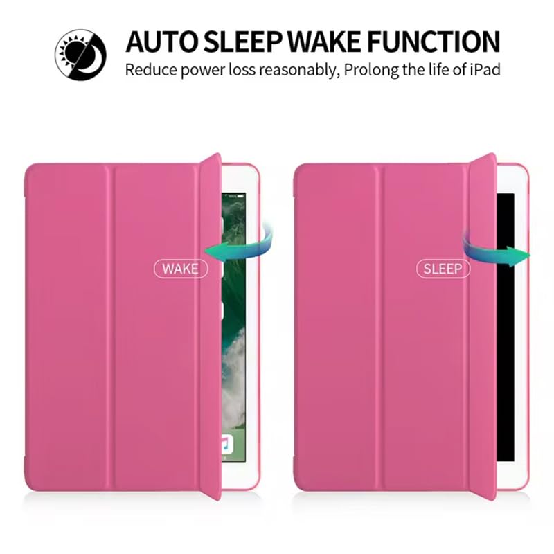 [SU] iPad 6th 5th Generation Case iPad 9.7 Inch Case 2018 2017 iPad Air Case iPad Air 2 Case Smart Folio Stand Protective With Back Cover Auto Wake Sleep