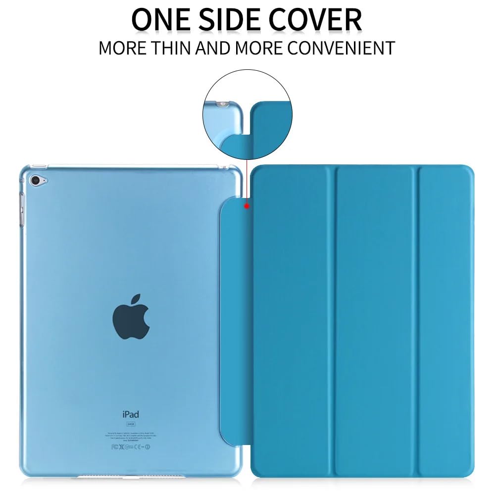 [SU] iPad 6th 5th Generation Case iPad 9.7 Inch Case 2018 2017 iPad Air Case iPad Air 2 Case Smart Folio Stand Protective With Back Cover Auto Wake Sleep