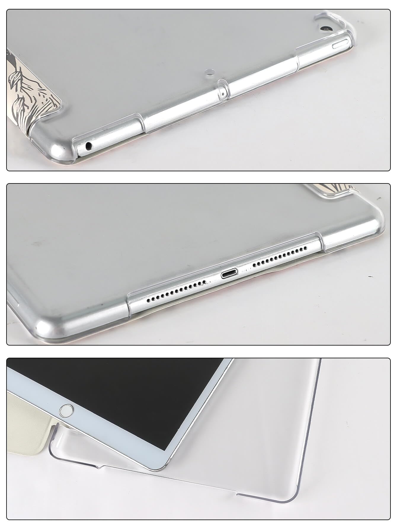 Smart Case for iPad Air 11 Inch (M2) 2024, Magnetic Cover, Slim Trifold Stand Case for iPad Air 11/10.9 inch 2022/2020