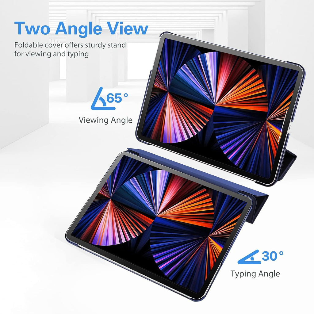 Selling United Case for iPad Pro 12.9-Inch (6th/5th Generation, 2022/2021 Model), Slim Stand Hard Back Shell Smart Cover with Auto Wake/Sleep