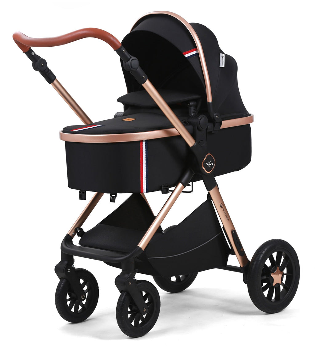 Baby Pram Buggy Car Seat 3 in 1 Travel System Pushchair One Size Fits All
