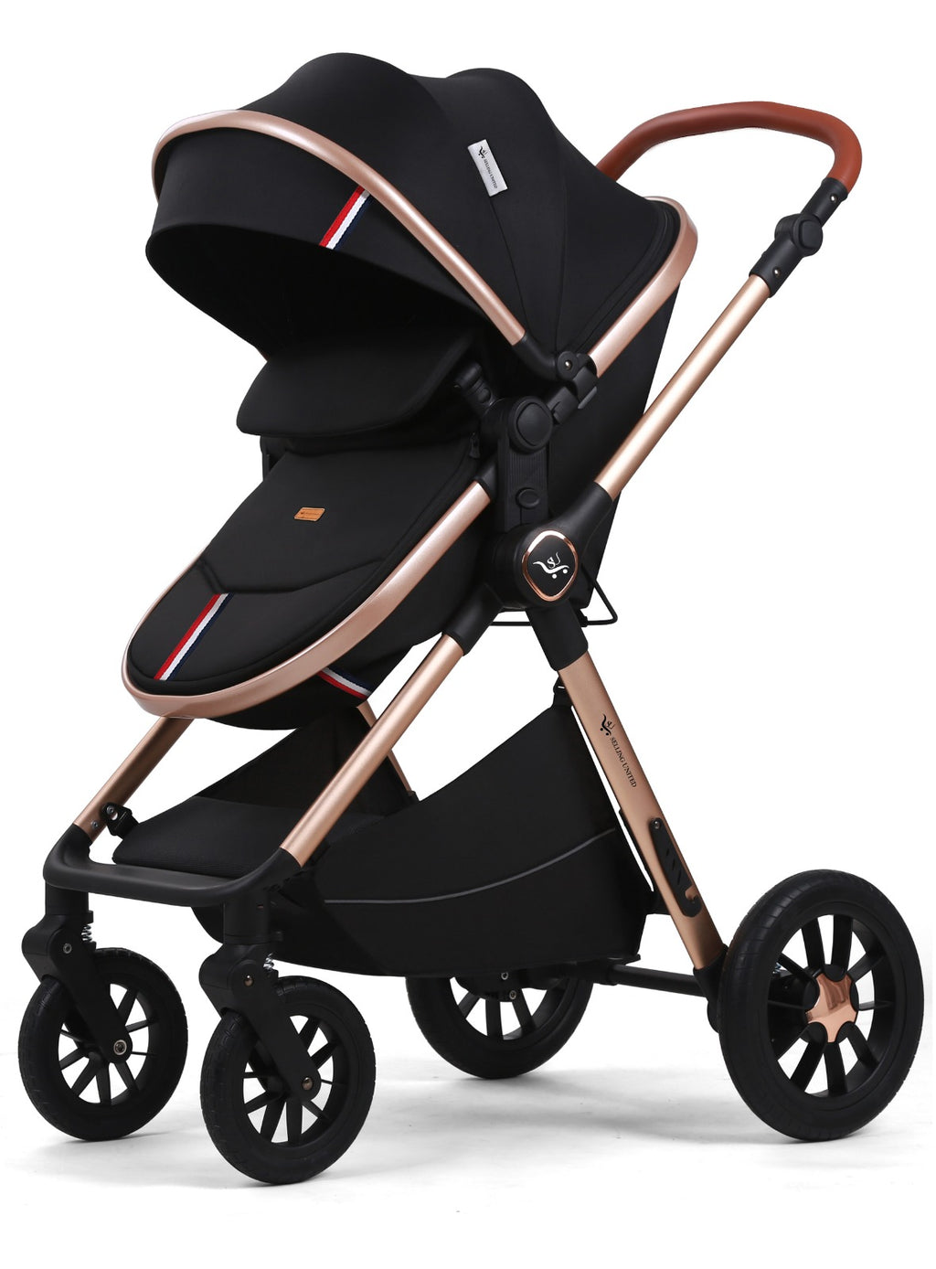 Baby Pram Buggy Car Seat 3 in 1 Travel System Pushchair One Size Fits All