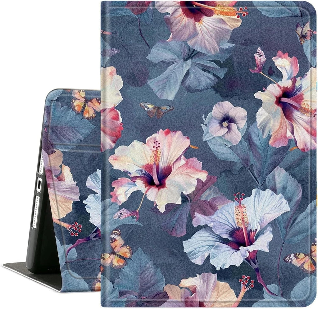 Case for iPad 11-inch (A16) 2025 and 10.9-inch 10th Gen 2022, Multi-Angle Stand Cover with Pencil Holder, Auto Sleep/Wake