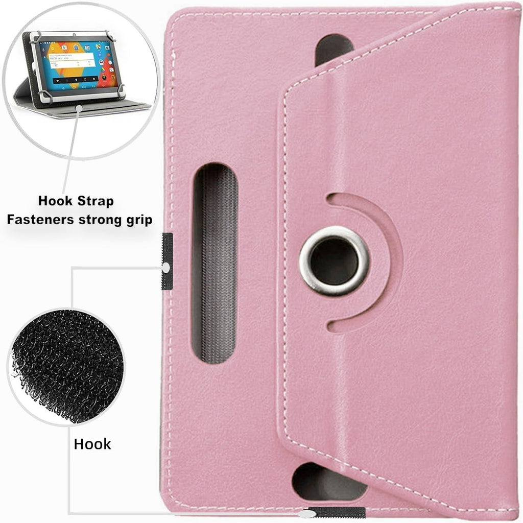 SU 10 inch Tablet Case - Universal Stand Case Folio Cover Magic Leather 360° Rotating Case Fits for ALL 10 Inch & 10.1in Inch Tablets + Stylus Pen