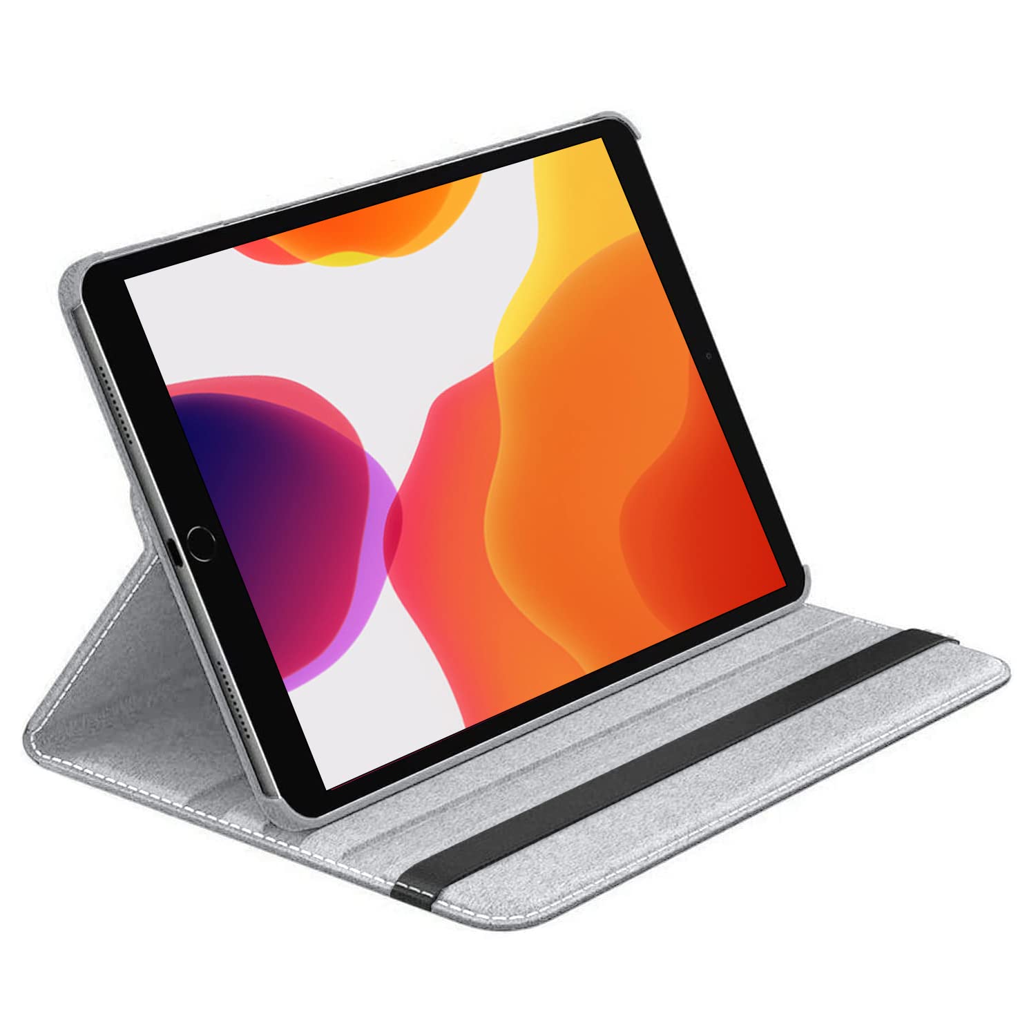 DV 360 Degree PU Leather Rotating Stand Swivel Case for iPad Mini 5 (A2126 / A2124 / A2133 / A2125), iPad Mini 4 (A1538 / A1550), Folio Cover, Hardback and Shockproof