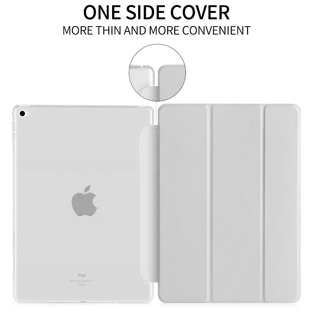 [SU] iPad 6th 5th Generation Case iPad 9.7 Inch Case 2018 2017 iPad Air Case iPad Air 2 Case Smart Folio Stand Protective With Back Cover Auto Wake Sleep
