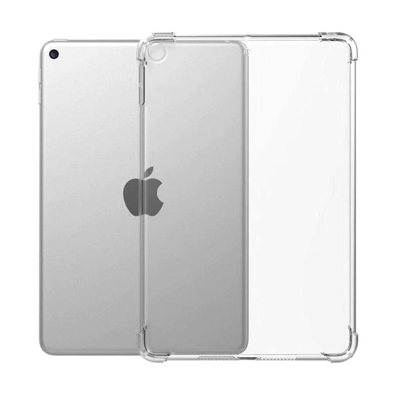 (DV) iPad 2ND 3RD 4TH Generation Bumper Gel Case Soft TPU Transparent Clear Back Cover Shockproof Drop Protection Ultra Slim Scratch Resistant Case Cover For iPad 2 3 4