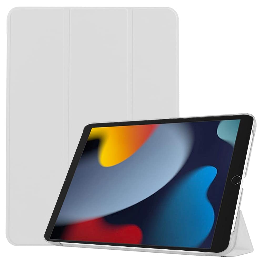 iPad 10.2 Case - Slim Hard Back Smart Cover for iPad 9th/8th/7th Generation