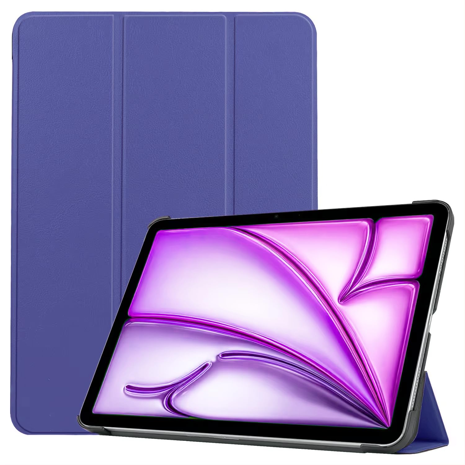 Seling United for New iPad Air 13 inch Case M2 2024, Slim Stand Cover for iPad Air 13-inch, Auto Wake/Sleep Smart Shell with Translucent Back A2903 A2904 A2899 A2903