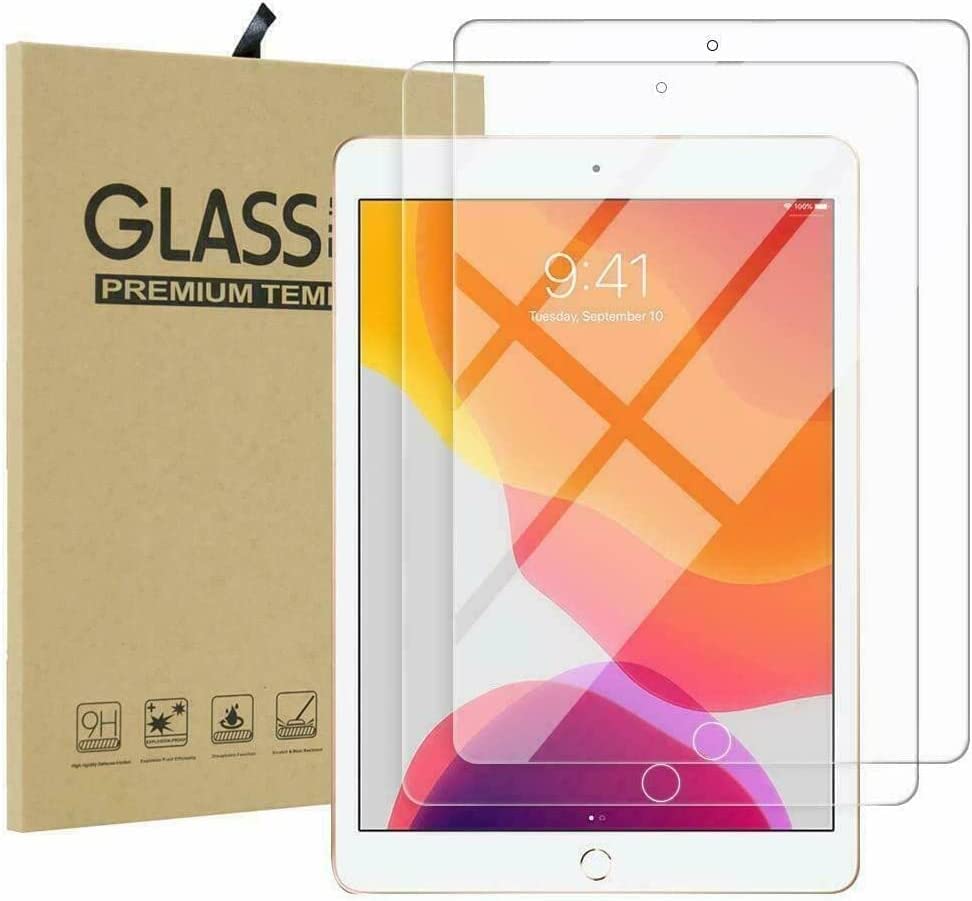 DIGITAL VANGUARD DISCOVERING POSSIBILITIES DV Screen Protector for iPad mini 5/4 (2019/2015 Model, 5th/4th Generation), Tempered Glass Film [2-Pack]