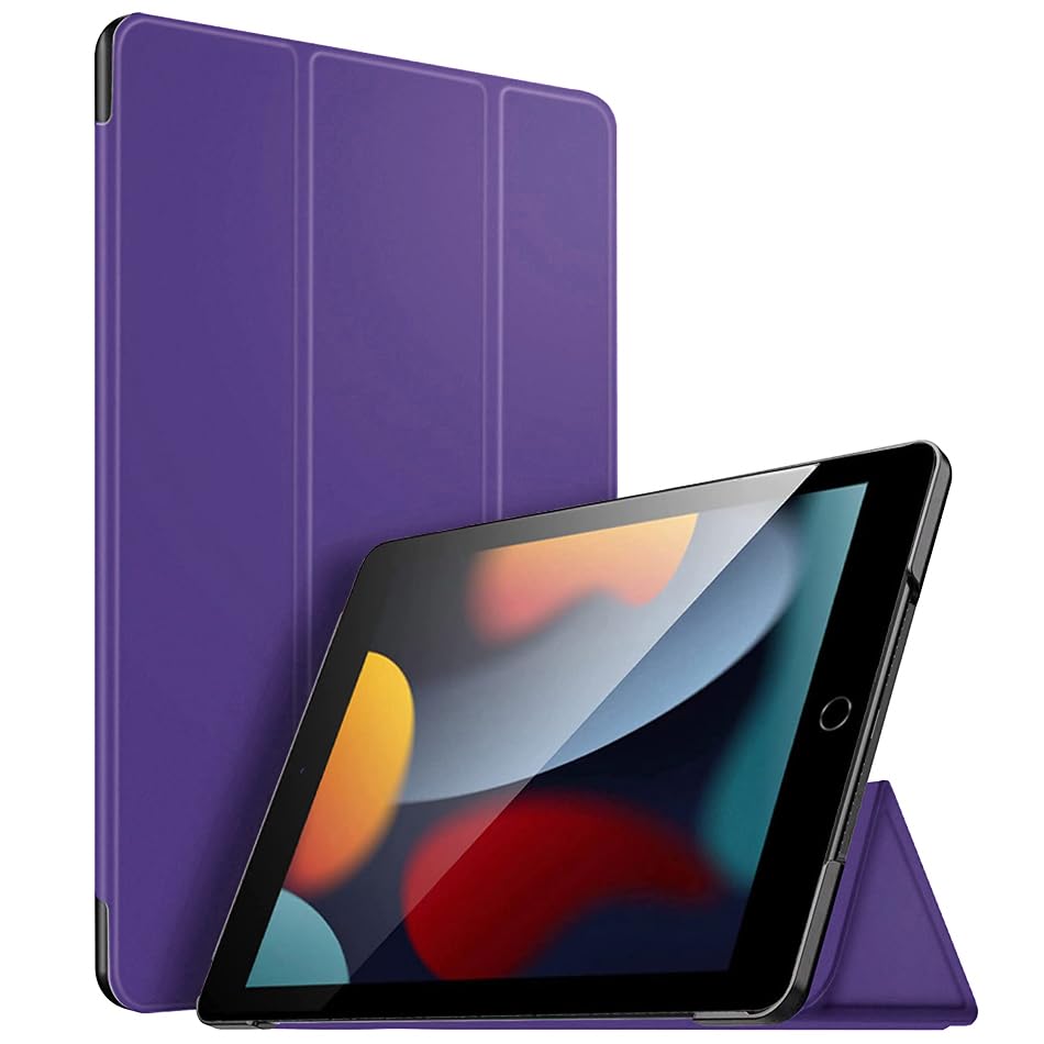 For Apple iPad 10.2 inch 9th/ 8th/ 7th Generation, Smart Magnetic Stand Case, Leather Cover with Magnetic Closure, Anti-Scratch and Lightweight Case (2021/2020/2019)