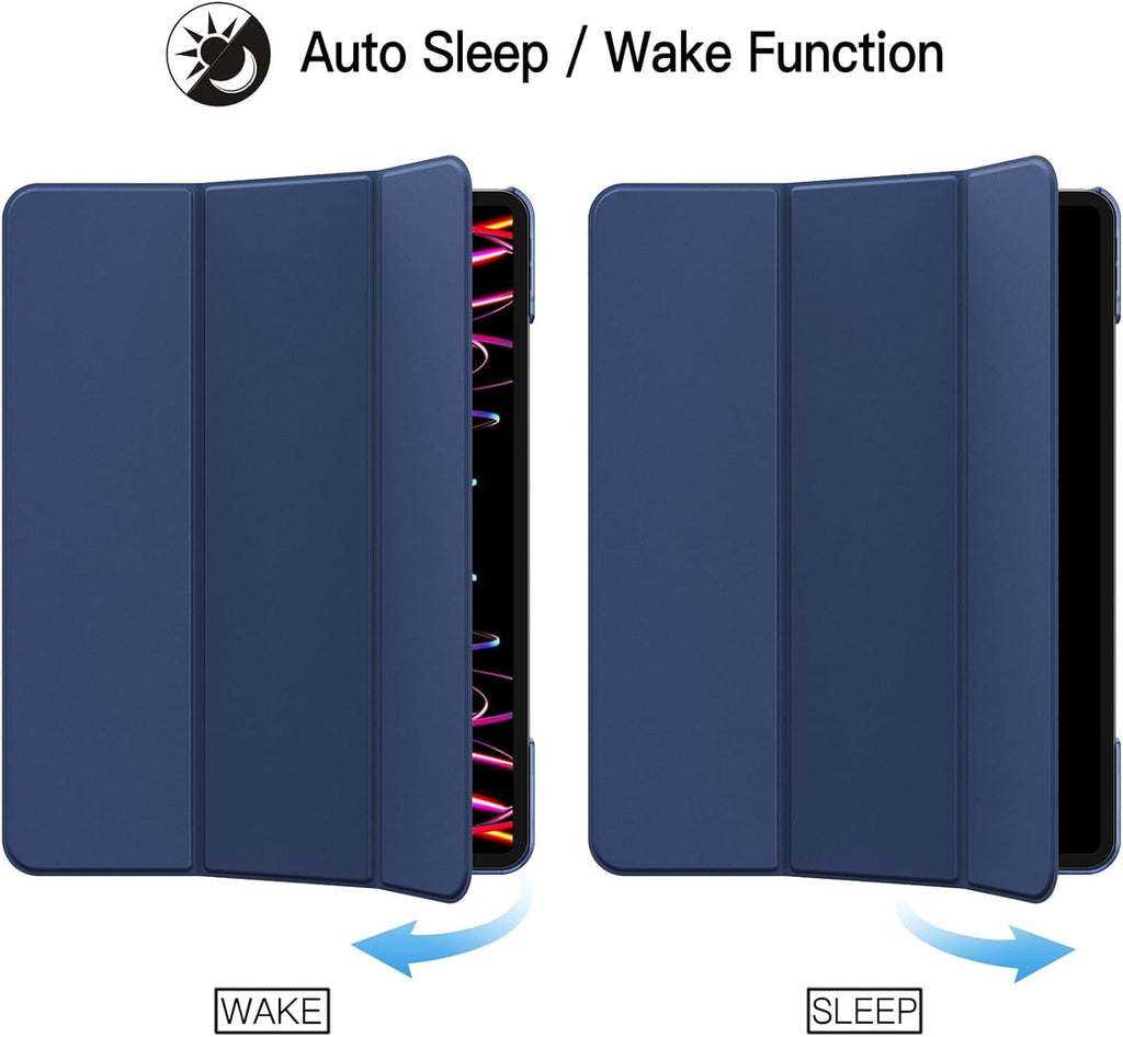 Selling United Case for iPad Pro 12.9-Inch (6th/5th Generation, 2022/2021 Model), Slim Stand Hard Back Shell Smart Cover with Auto Wake/Sleep