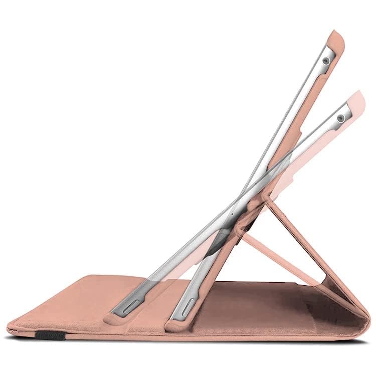 For iPad 10.2 Case 9th/8th/7th Generation (2021/2020/2019) 360 Leather Wallet Rotating Durable Protective Cover with Auto Wake/Sleep