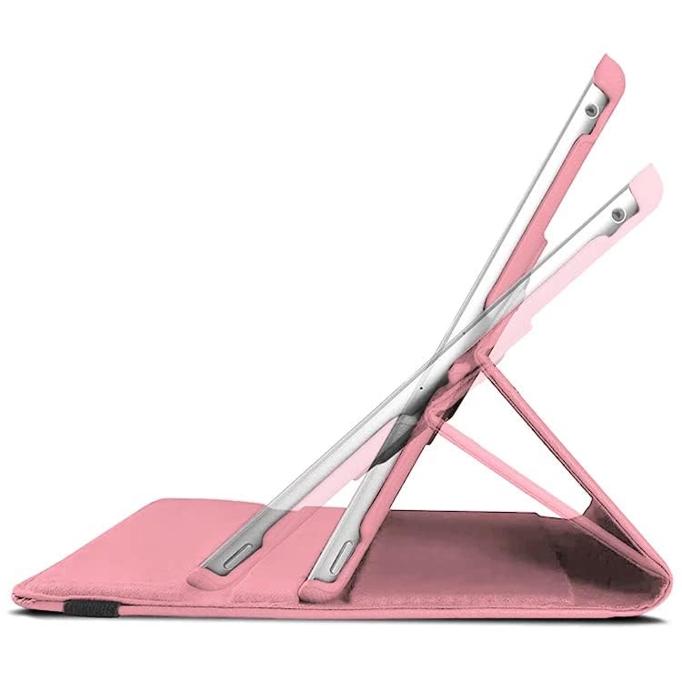For iPad 10.2 Case 9th/8th/7th Generation (2021/2020/2019) 360 Leather Wallet Rotating Durable Protective Cover with Auto Wake/Sleep