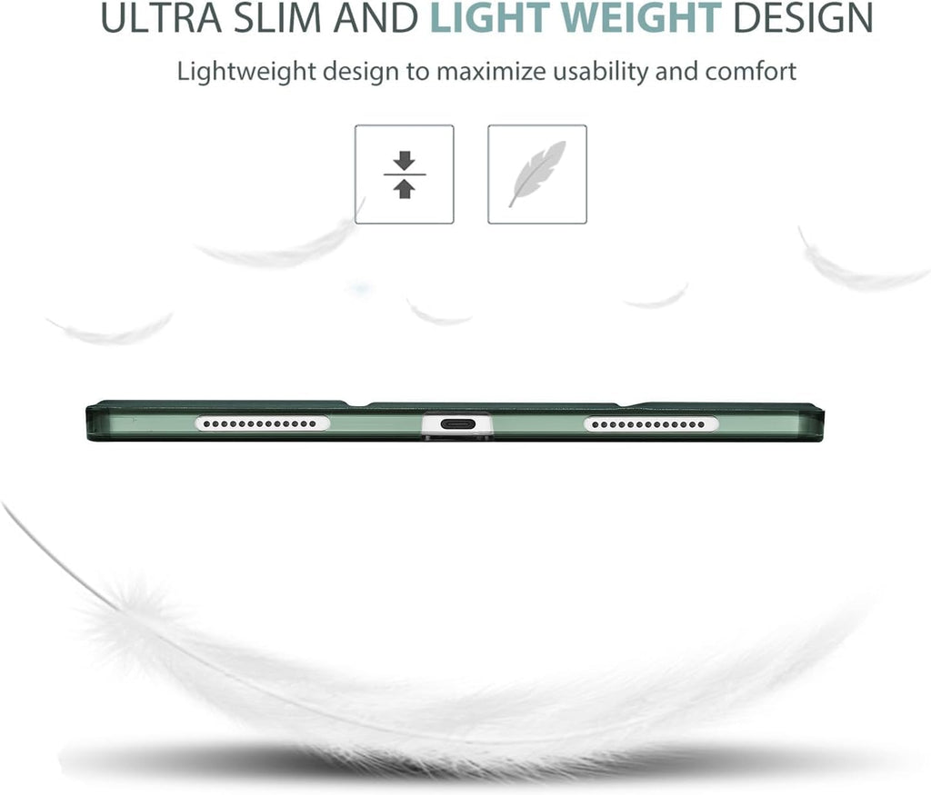 Smart Protective Case Cover for iPad Air 11 inch M2 2024 Air 6th /10.9 Air 5th 2022/Air 4th 2020 PU Leather Smart Stand Case