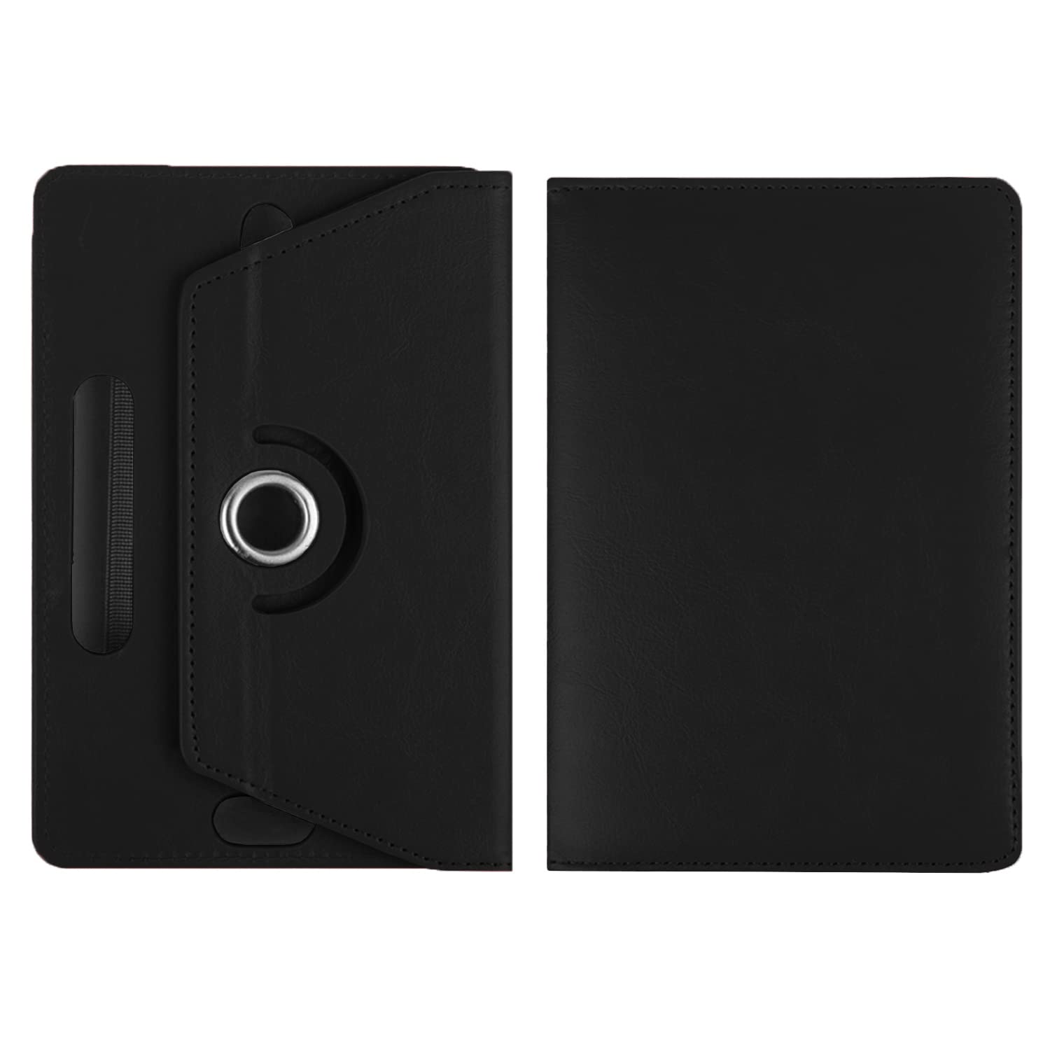 Universal 7 inch 360 Rotating Case Fits All 7 and 7.1 inches Android Tablets, Smooth Interior, PU Leather Exterior Supports Multiple Viewing Angles, Lightweight Folio Wallet Case Cover