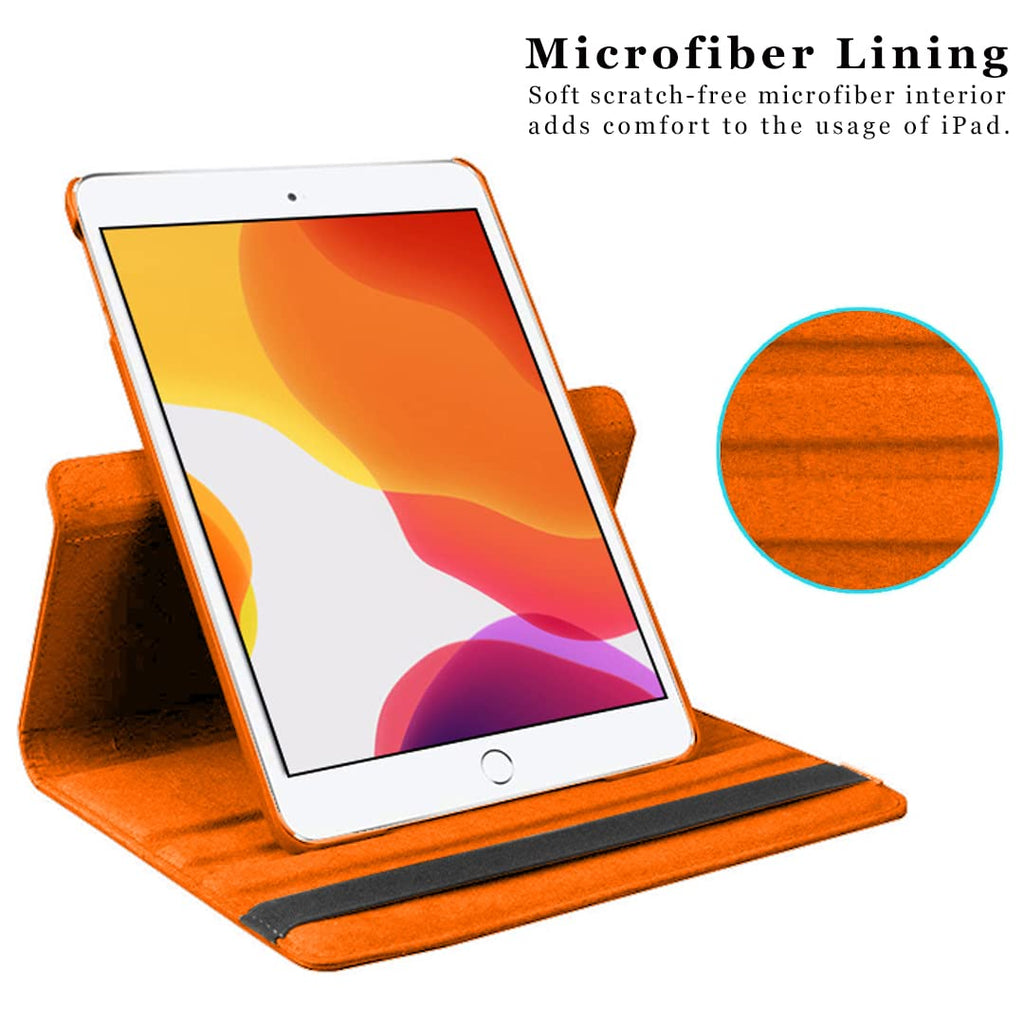 DV 360 Degree PU Leather Rotating Stand Swivel Case for iPad Mini 5 (A2126 / A2124 / A2133 / A2125), iPad Mini 4 (A1538 / A1550), Folio Cover, Hardback and Shockproof