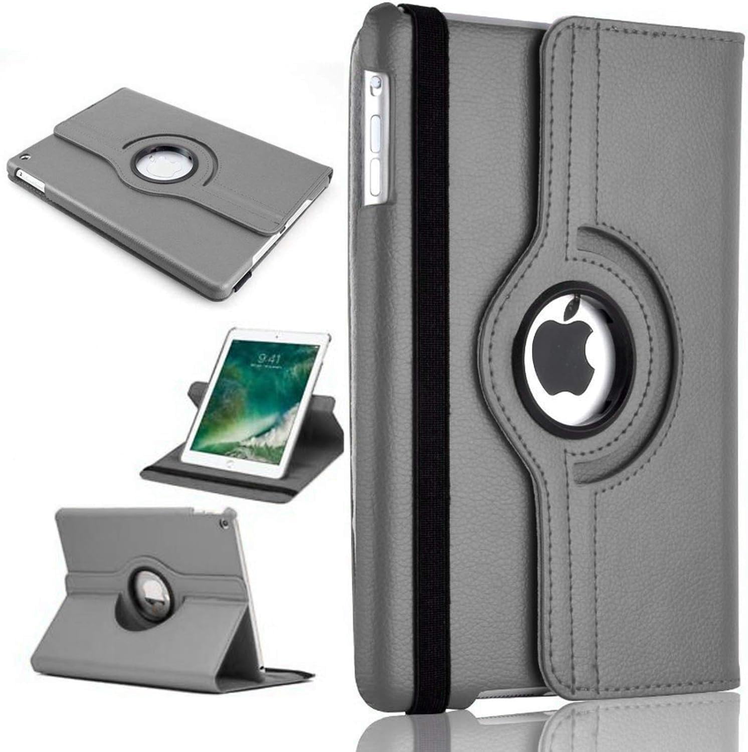 SU Leather Rotate 360° Stand Case For Apple iPad Air 3 2019 3rd GENERATION and iPad Pro 10.5 2017 A1701 A1709 Auto Wake/Sleep Cover+Stylus Pen