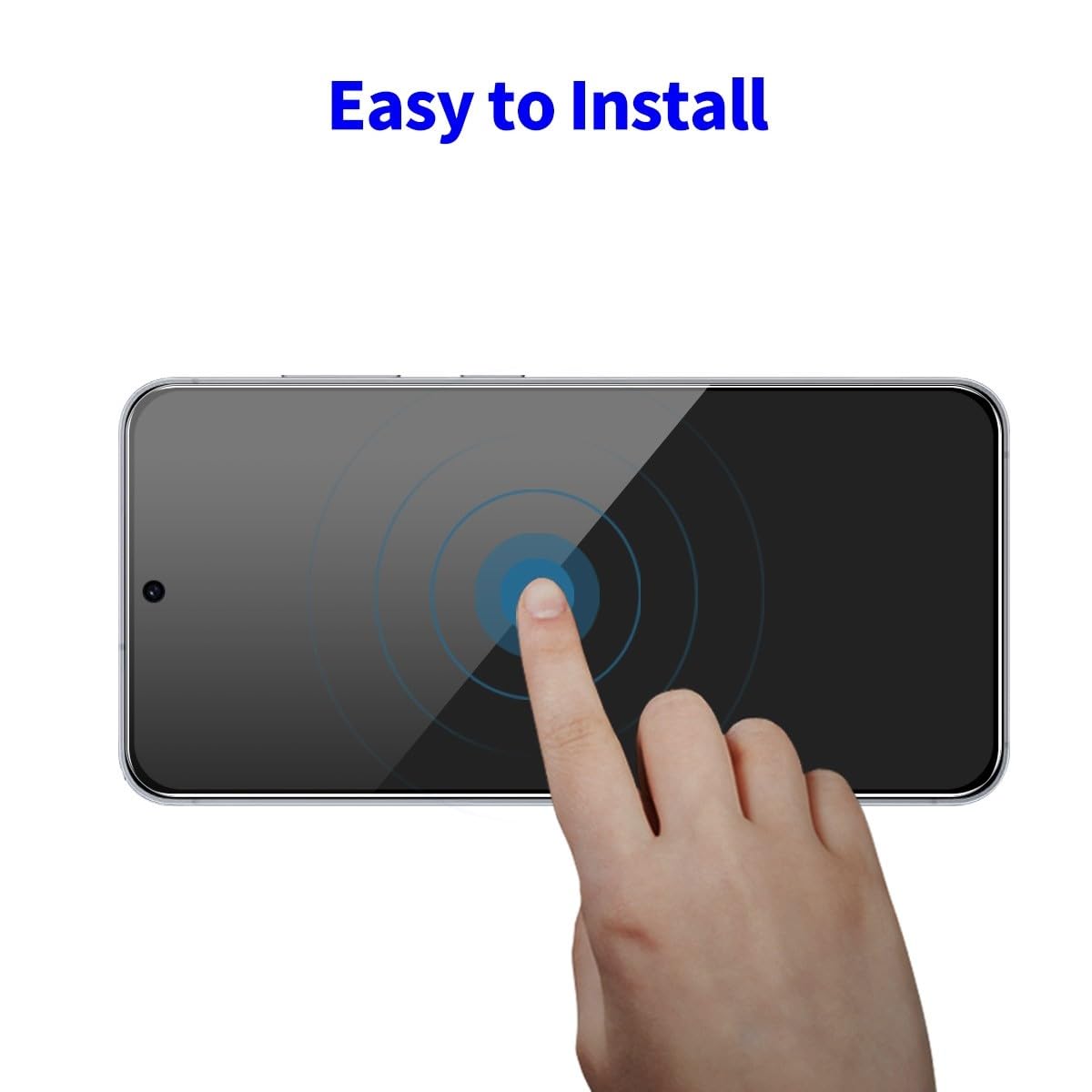 selling united Privacy Screen Protector for Samsung Galaxy Anti-Spy Tempered Glass Film, Fingerprint ID Compatible, 2-Pack