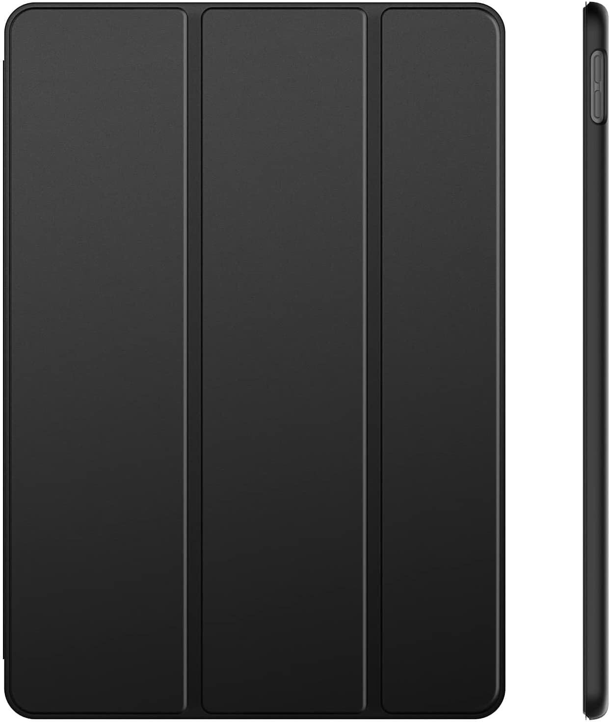 DV Case for iPad Air 3 (10.5-Inch 2019, 3rd Generation) and iPad Pro 10.5, DV Slim Tablet Cover with Soft TPU Back, Auto Wake/Sleep (Black)