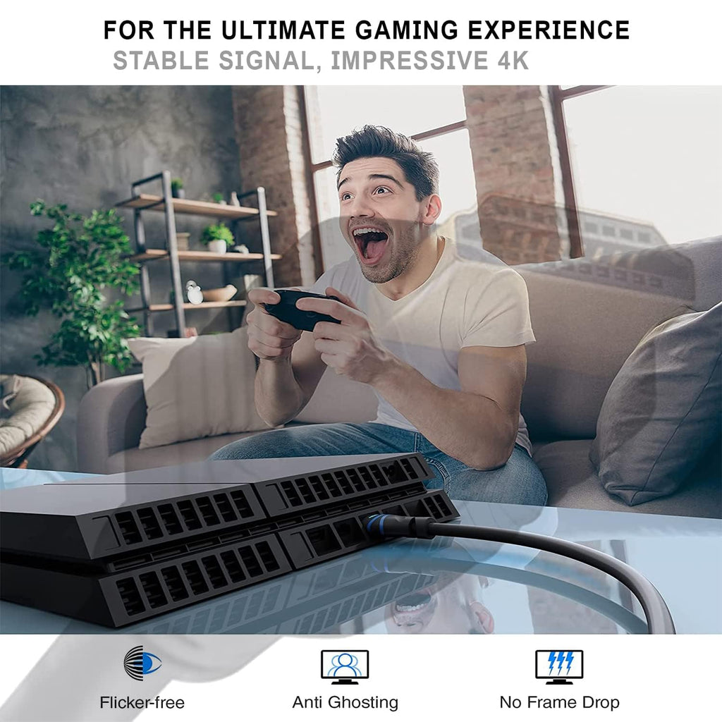 Selling United HDMI Cable, High-Speed Ultra HD HDMI 2.0 Cable, Compatible with Fire TV HDMI 2.0 1.4 Blu-ray PS4 PS5 Xbox Series X Switch HD 1080p PC HDMI