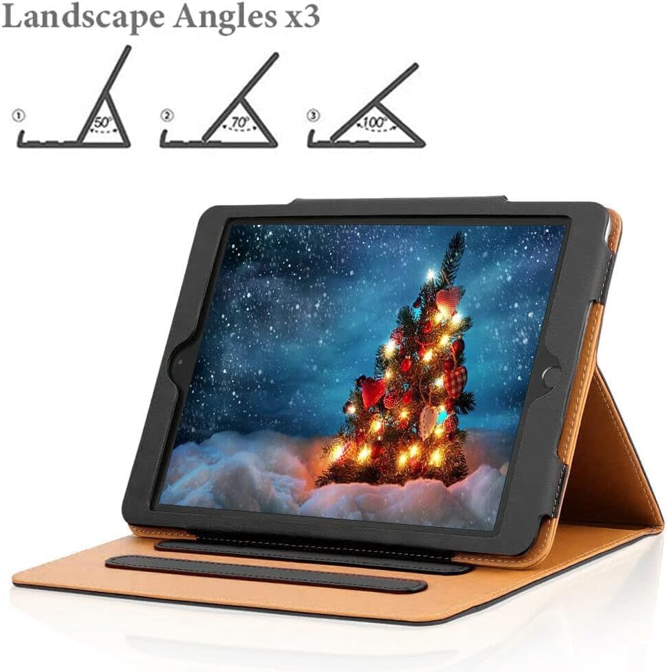 iPad 10.2 Case - Slim Hard Back Smart Cover for iPad 9th/8th/7th Generation