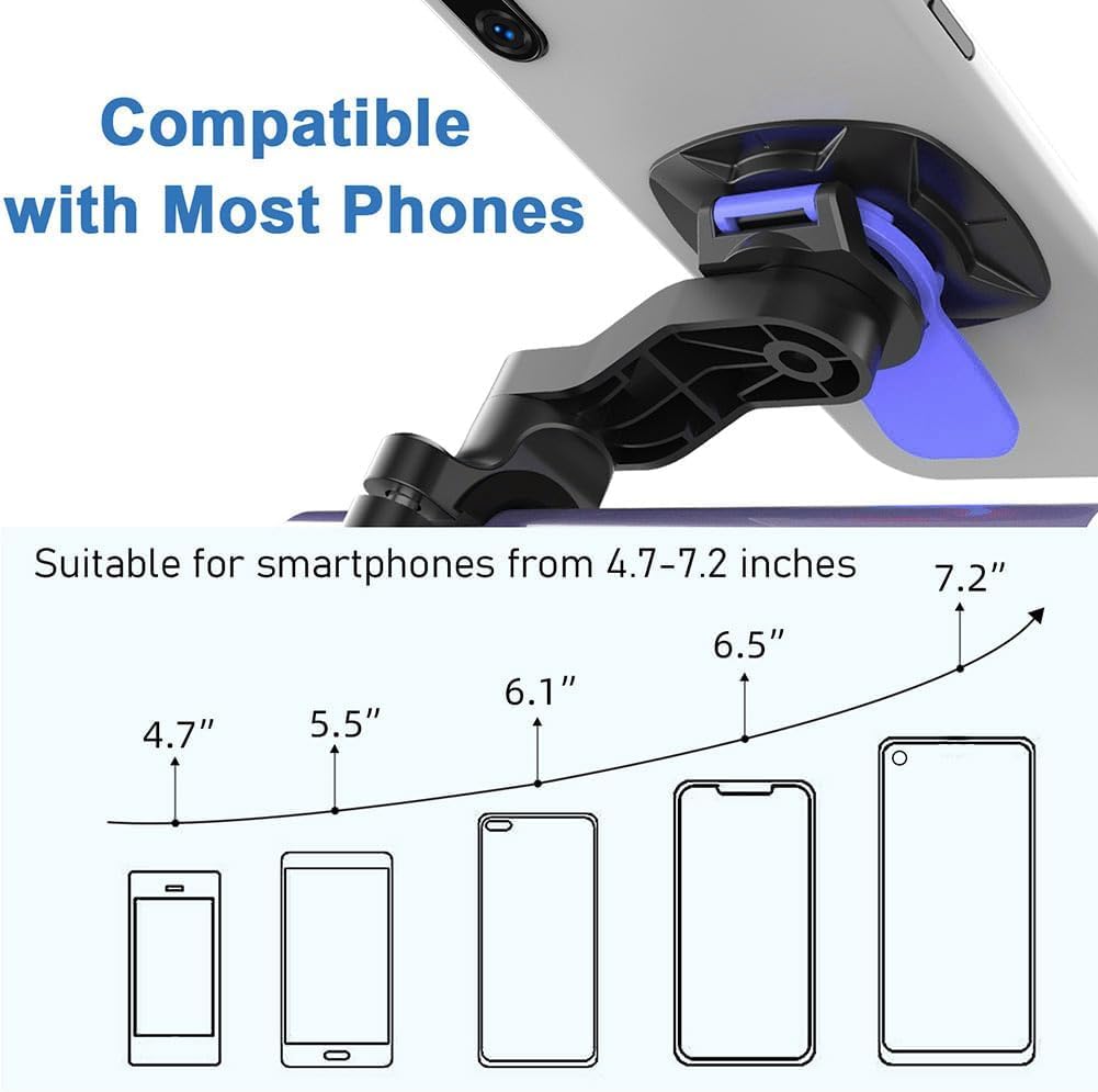 selling united Universal Bike Phone Mount, 360° Rotatable Handlebar Holder for 4.7-7.4" Smartphones, Waterproof,