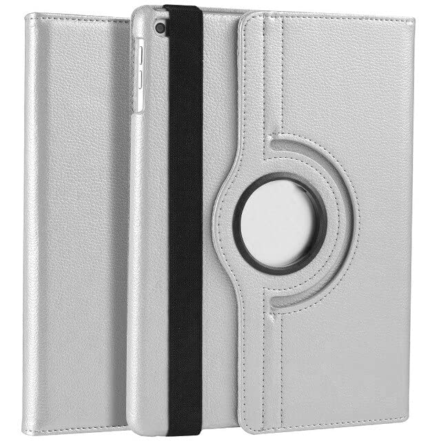 (DV) iPad 9.7inch 360° Rotating Case Cover For Apple iPad 9.7" Air1/ Air 2 & 5th Gen 2017-6th Gen 2018 Smart PU Leather Cover Auto Wake/Sleep
