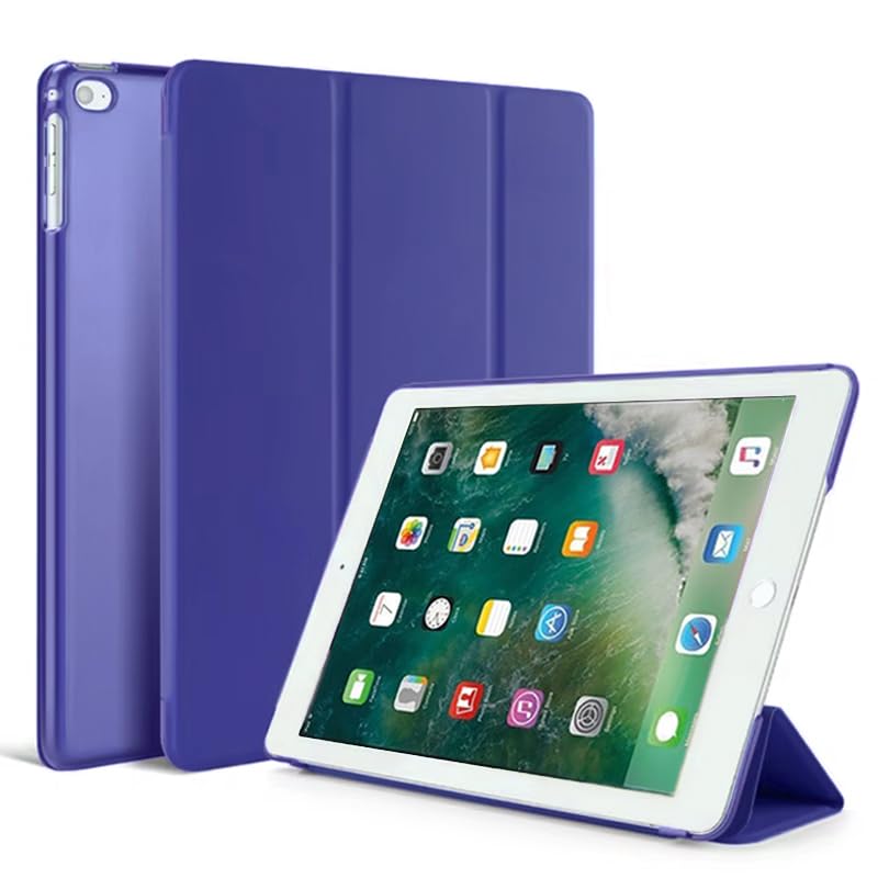 [SU] iPad 6th 5th Generation Case iPad 9.7 Inch Case 2018 2017 iPad Air Case iPad Air 2 Case Smart Folio Stand Protective With Back Cover Auto Wake Sleep