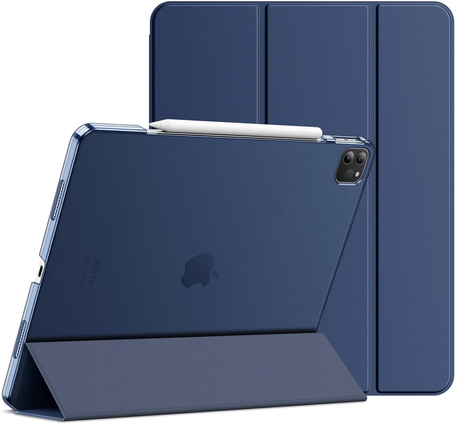 Selling United Case for iPad Pro 12.9-Inch (6th/5th Generation, 2022/2021 Model), Slim Stand Hard Back Shell Smart Cover with Auto Wake/Sleep
