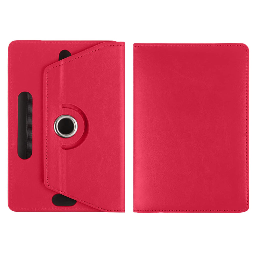 Universal 7 inch 360 Rotating Case Fits All 7 and 7.1 inches Android Tablets, Smooth Interior, PU Leather Exterior Supports Multiple Viewing Angles, Lightweight Folio Wallet Case Cover