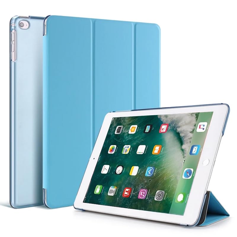 [SU] iPad 6th 5th Generation Case iPad 9.7 Inch Case 2018 2017 iPad Air Case iPad Air 2 Case Smart Folio Stand Protective With Back Cover Auto Wake Sleep