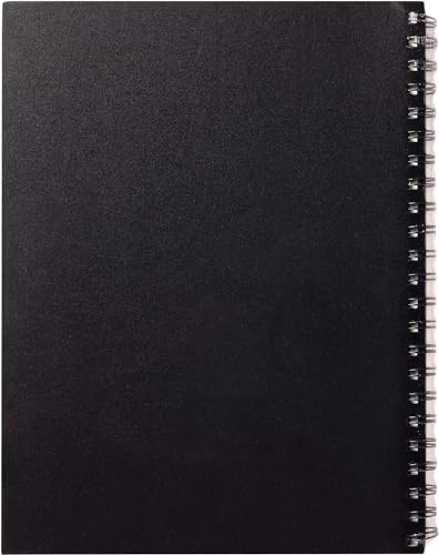 SU Hardback Sketchbook - A5 Spiral-Bound with 80 Pages - Acid-Free Textured Sheets for Drawing and Sketching - Art Supplies for Adults & Kids - for Use with Pencils, Pastels, & Markers