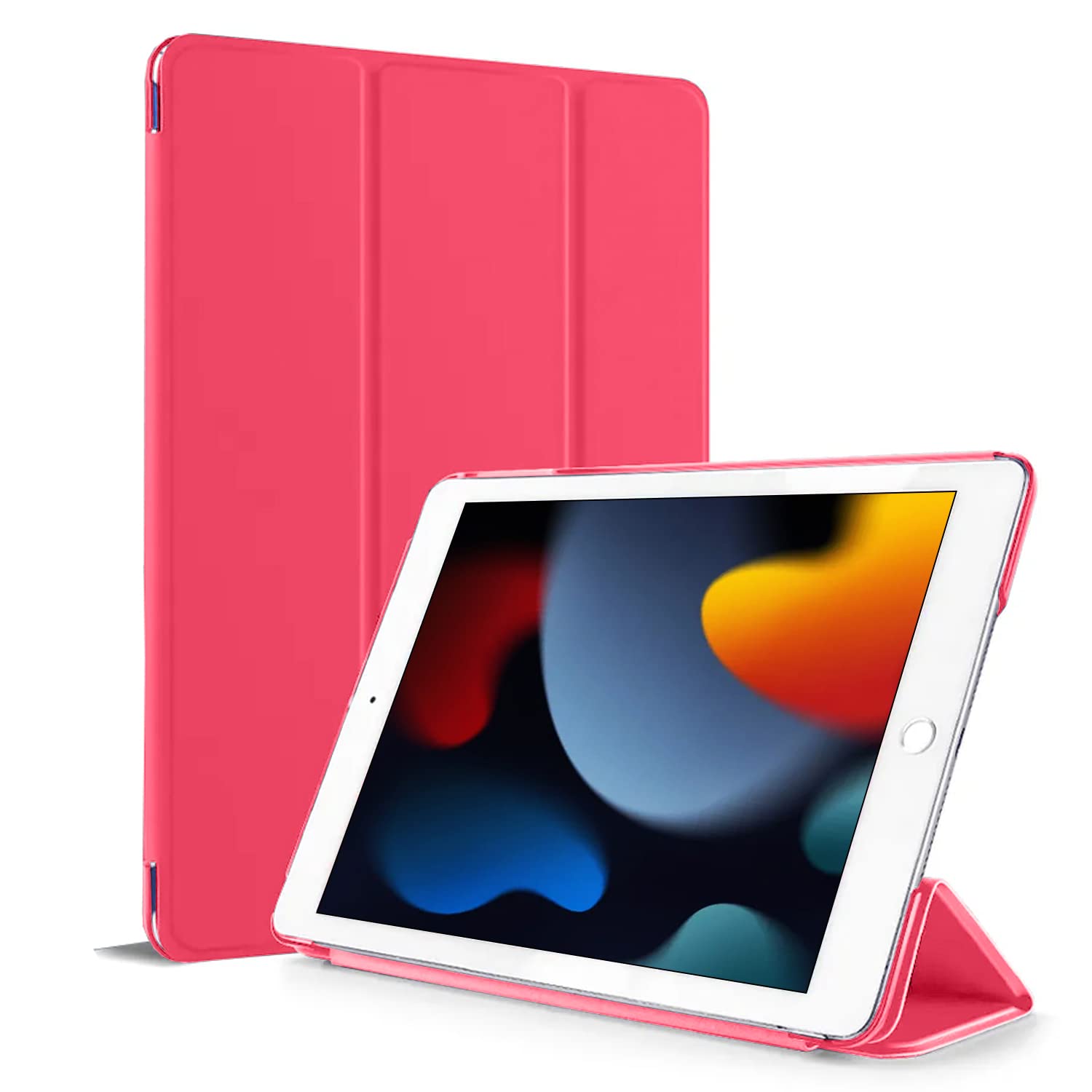 For Apple iPad 10.2 inch 9th/ 8th/ 7th Generation, Smart Magnetic Stand Case, Leather Cover with Magnetic Closure, Anti-Scratch and Lightweight Case (2021/2020/2019)