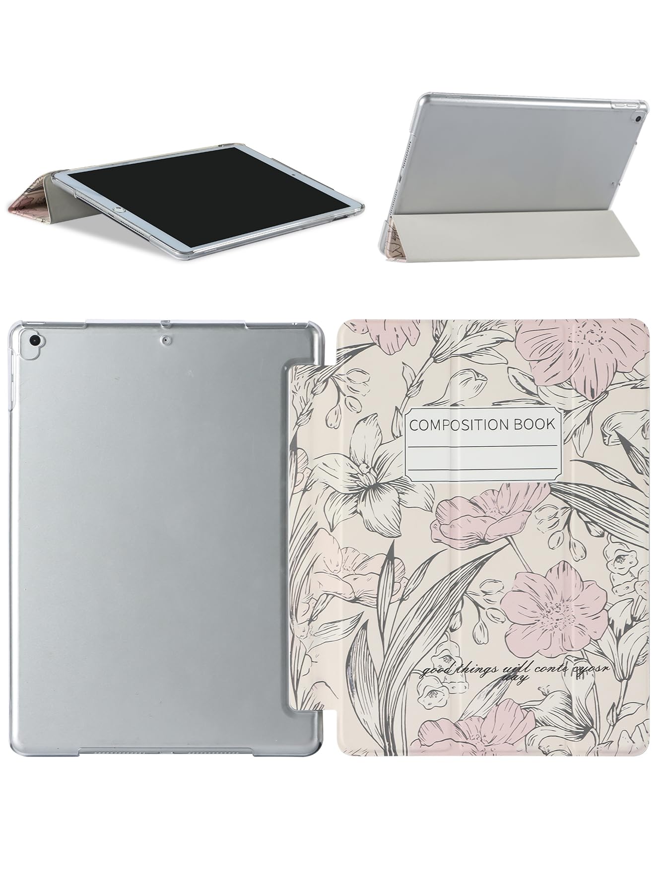 Smart Case for iPad Air 11 Inch (M2) 2024, Magnetic Cover, Slim Trifold Stand Case for iPad Air 11/10.9 inch 2022/2020