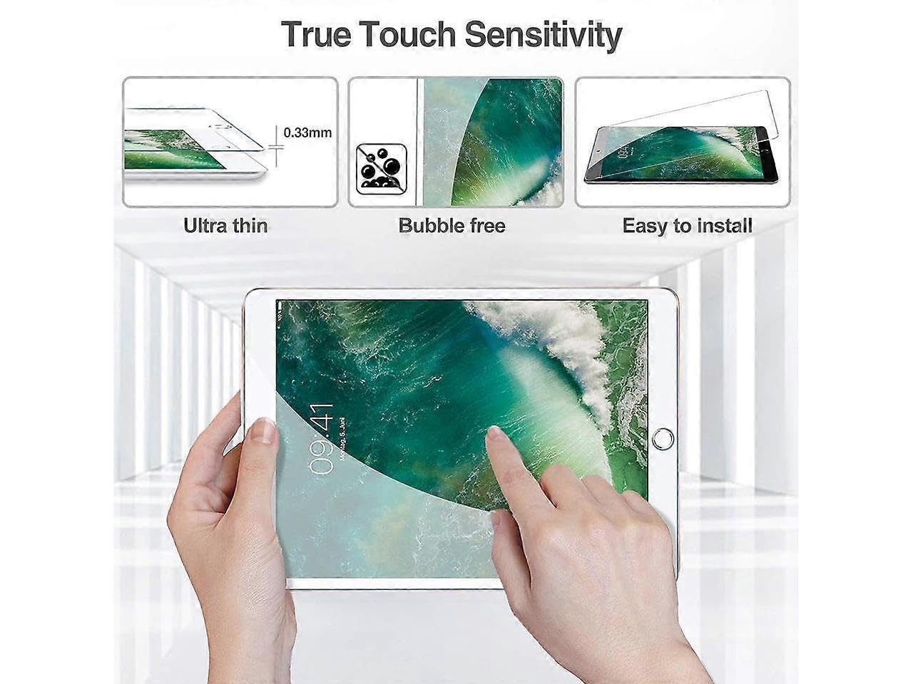 selling united Premium Tempered Glass For iPad Pro 12.9" 2017/2015 -Screen Protector for iPad Pro 12.9 inch, 2 Pack