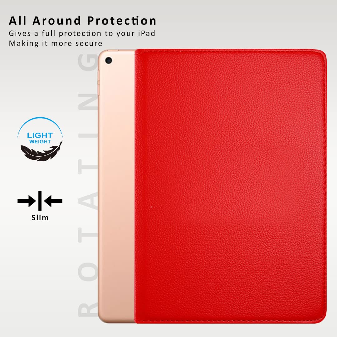DV 360 Degree PU Leather Rotating Stand Swivel Case for iPad Mini 5 (A2126 / A2124 / A2133 / A2125), iPad Mini 4 (A1538 / A1550), Folio Cover, Hardback and Shockproof