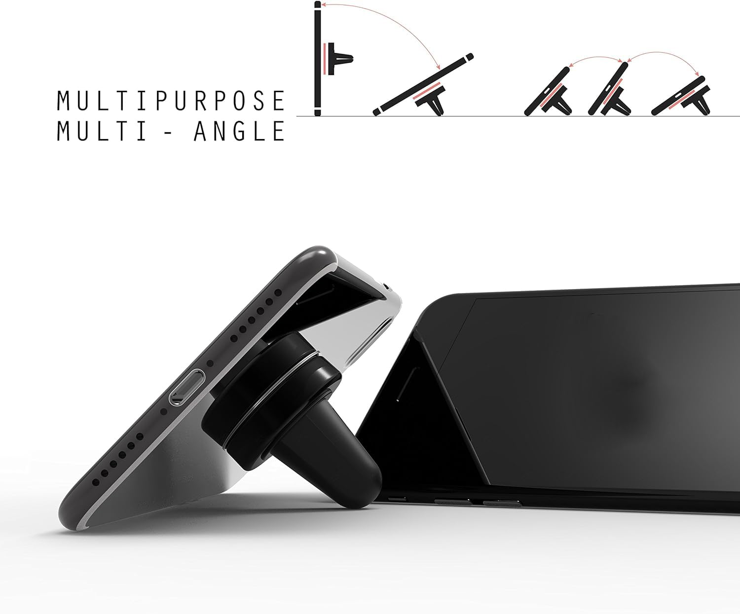 SU Magnetic Phone Car Mount, Upgraded Car Phone Holder Magnetic Air Vent in Car, Mobile Phone Cradle Magnet for iPhone 15 14 13 12 11 Pro Max X Samsung S24 S23 S22 Huawei P50 P40 etc. 2-Pack