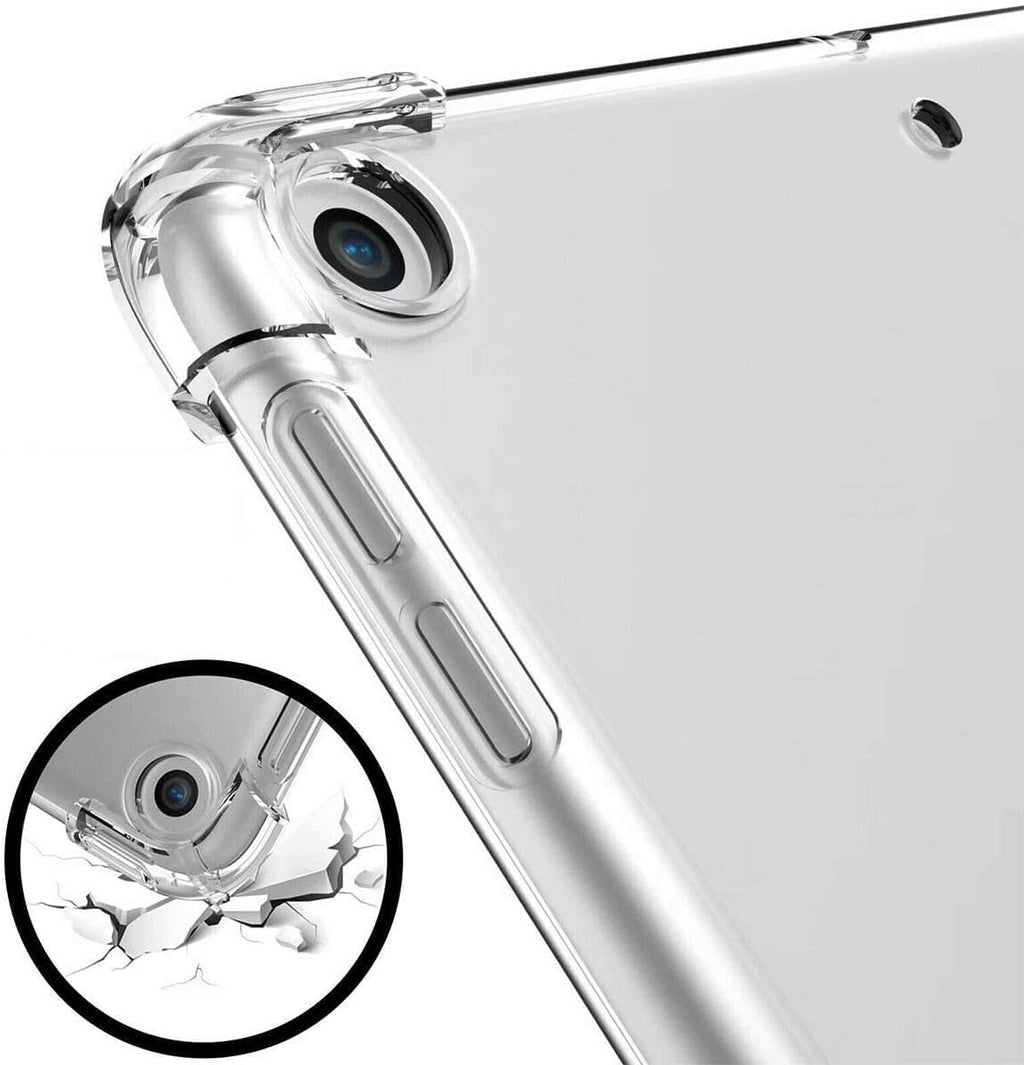 Clear Soft Silicone Gel Case For iPad Mini, Mini 4 & 5 (7.9 inches) Back Cover, Transparent Lightweight Shockproof 7.9” Slim TPU Bumper Case