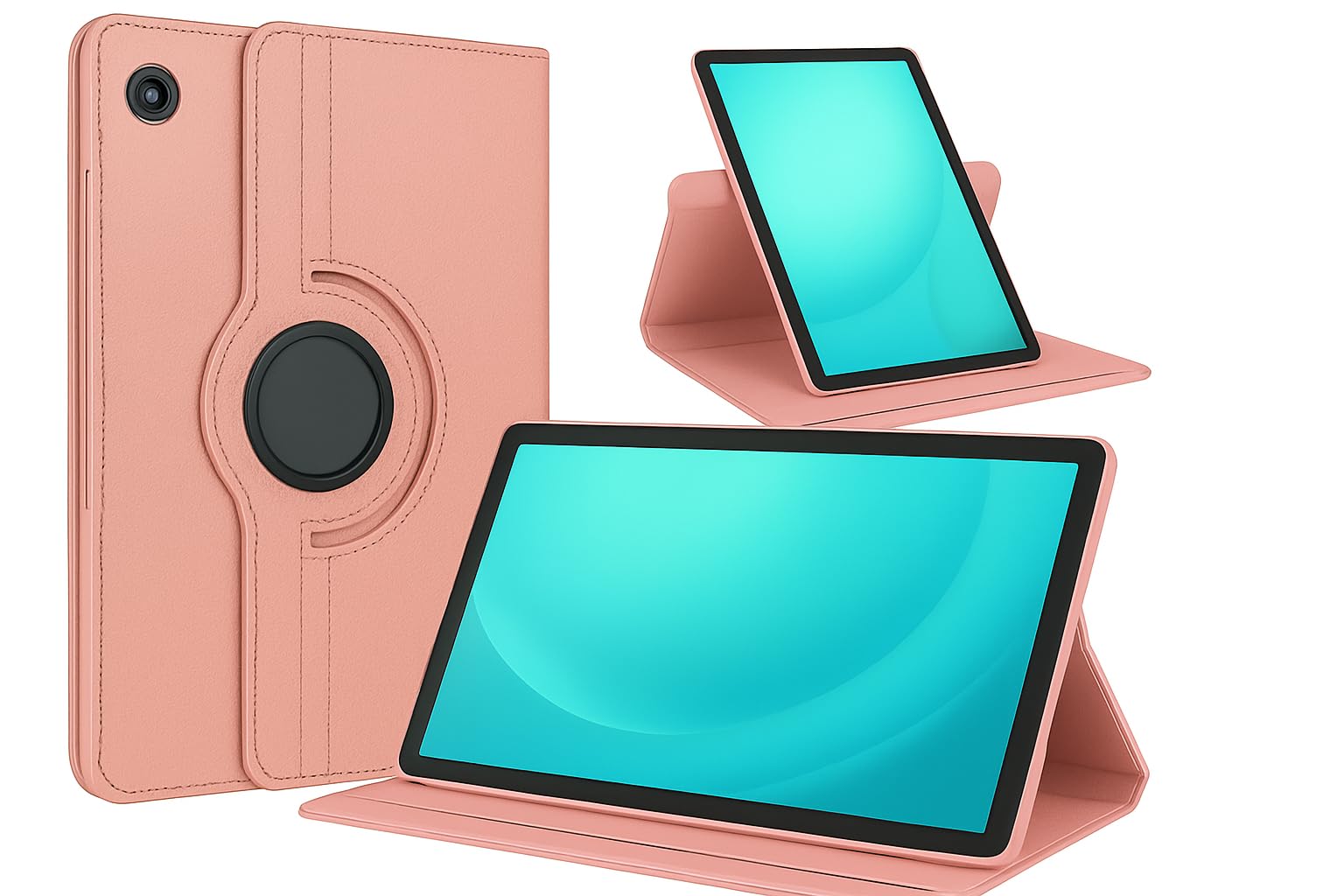 Case For Samsung Galaxy Tab A9 Plus 2023 / Tab A11 Plus (2025) 360 Degree Rotating Protective Cover, Smart Stand Case for 11 Inch Tablet, Compatible with A9+ A11+