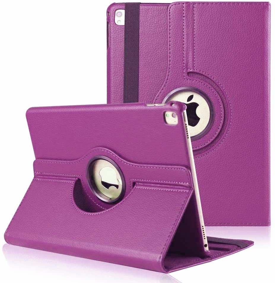 For iPad 10.2 Case 9th/8th/7th Generation (2021/2020/2019) 360 Leather Wallet Rotating Durable Protective Cover with Auto Wake/Sleep