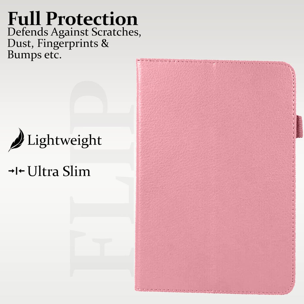 DV Flip Stand Case for iPad 10.2-inch 9th/8th/7th Generation, Premium PU Leather Cover with Pencil Holder and Magnetic Closure, Shockproof Folio Stand Case, Supports Auto Sleep/Wake